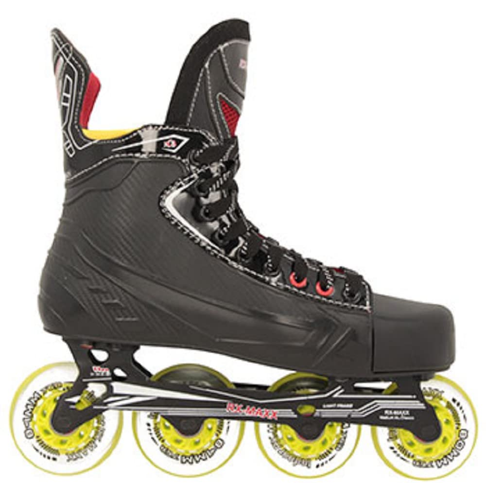 RX-MAXX X3 Hochleistungs Inline Hockey Skate Senioren - Sport auch zum Skaten für Draussen mit den M