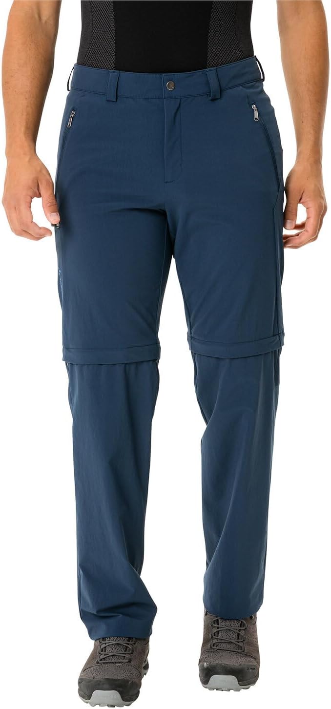 VAUDE Wanderhose Herren Farley Stretch Zip-Off Pants II - Wasserabweisende Herren Wanderhose Zip Off