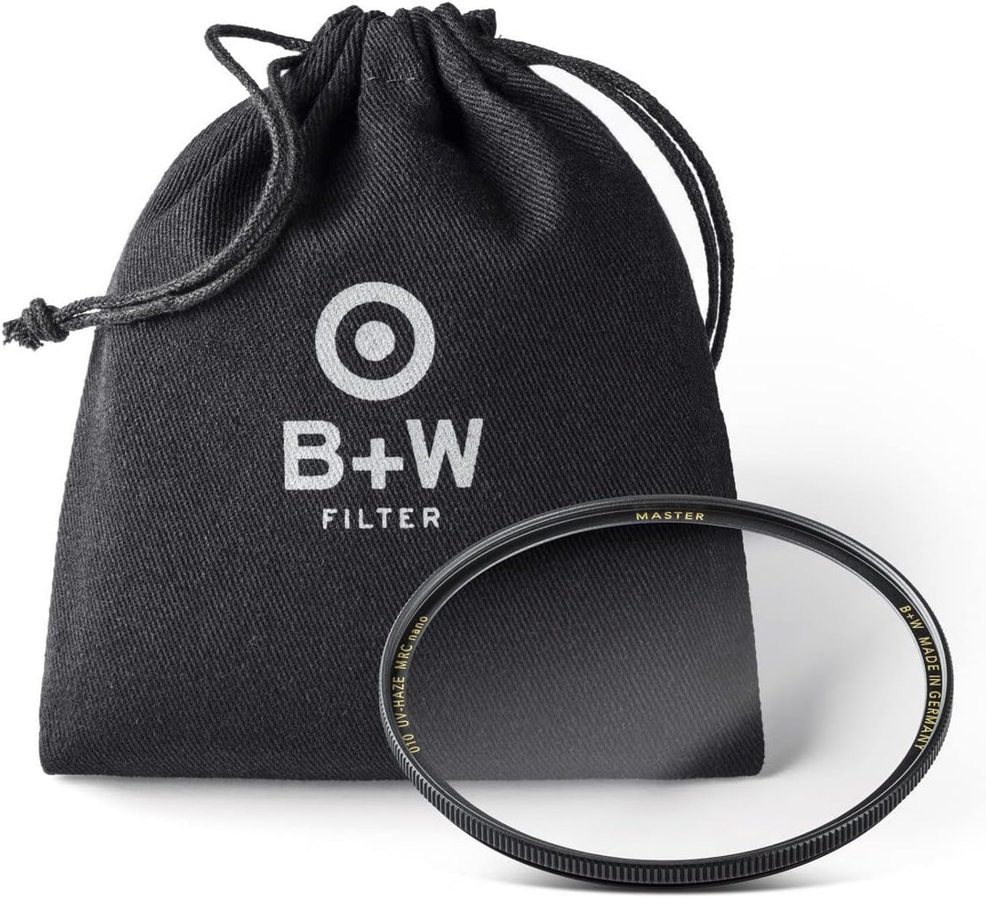 B+W UV-Filter MRC Nano Master 52mm (16x vergütet, Slim, Premium) 1101501 Black