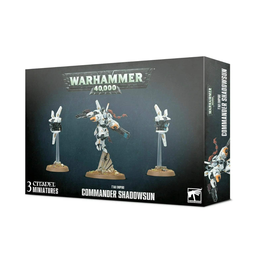 Games Workshop - Warhammer 40.000 - Tau Empire Commander Shadowsun, Schwarz