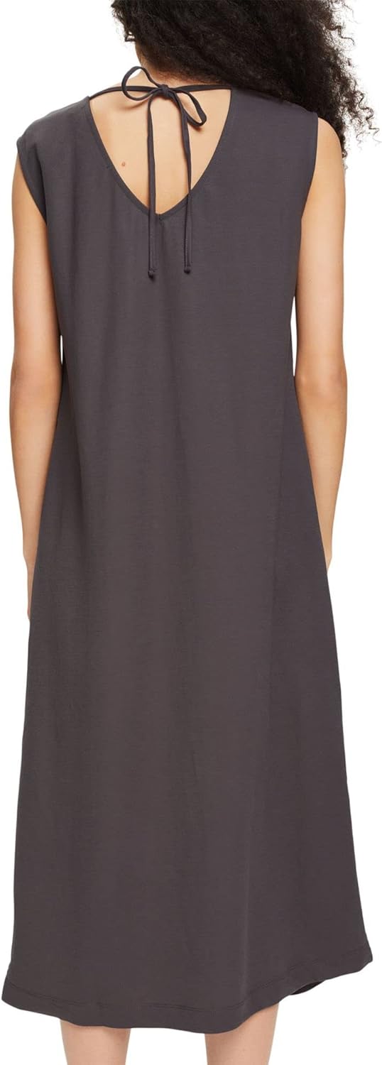 ESPRIT Damen Kleid 052ee1e321 S 010/Anthracite, M