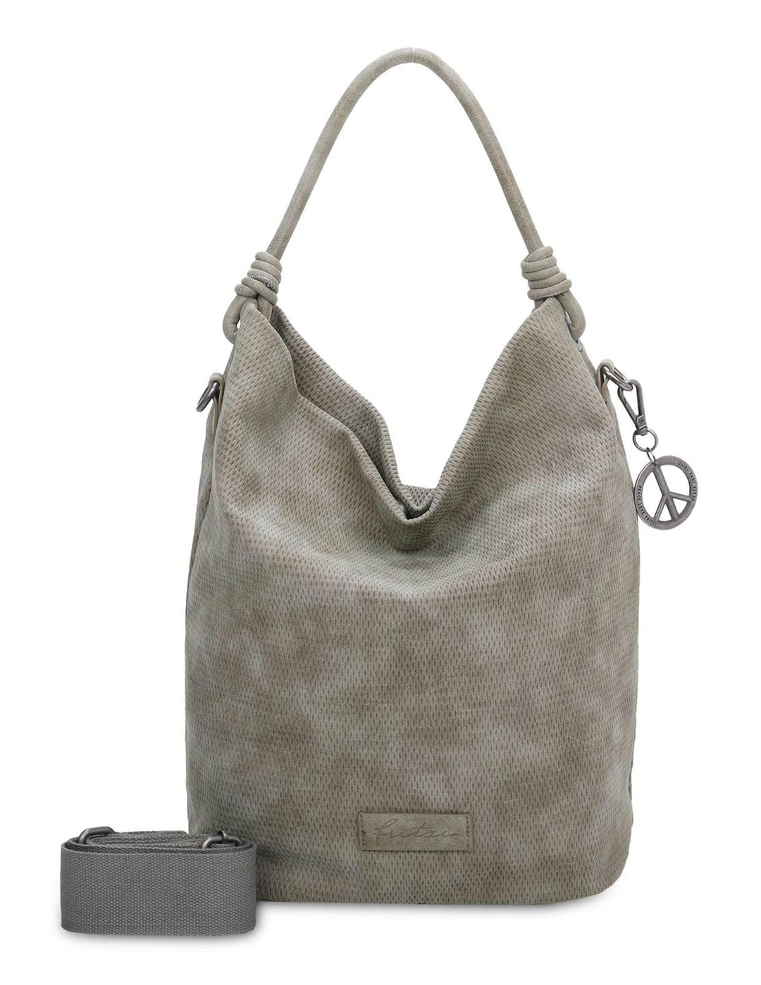 Fritzi Bo03 Sunny Handtasche Hobo Bag Beuteltasche Schultertasche Moss, Moss