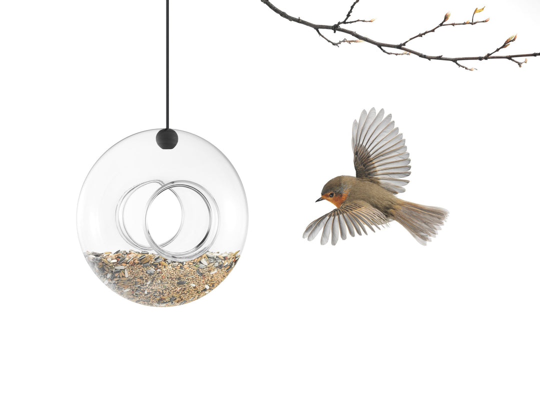 EVA SOLO | Futterring | Mundgeblasenes Glas, leicht zu reinigen | Outdoor Futterspender zum Aufhänge