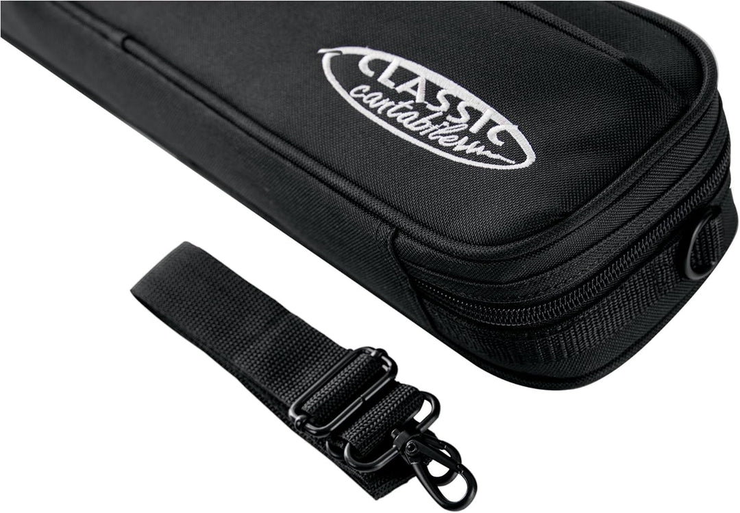 Classic Cantabile Leichtkoffer für Querflöte (Querflöte Koffer, Lightcase, Softcase, reiss- und wass