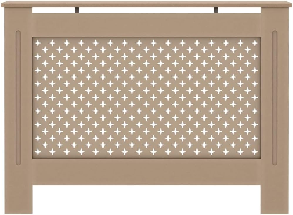 puraday Wohnzimmer Heizkörperabdeckung 112×19×81,5 cm MDF Heizkörper Abdeckung Verkleidung Heizkörpe