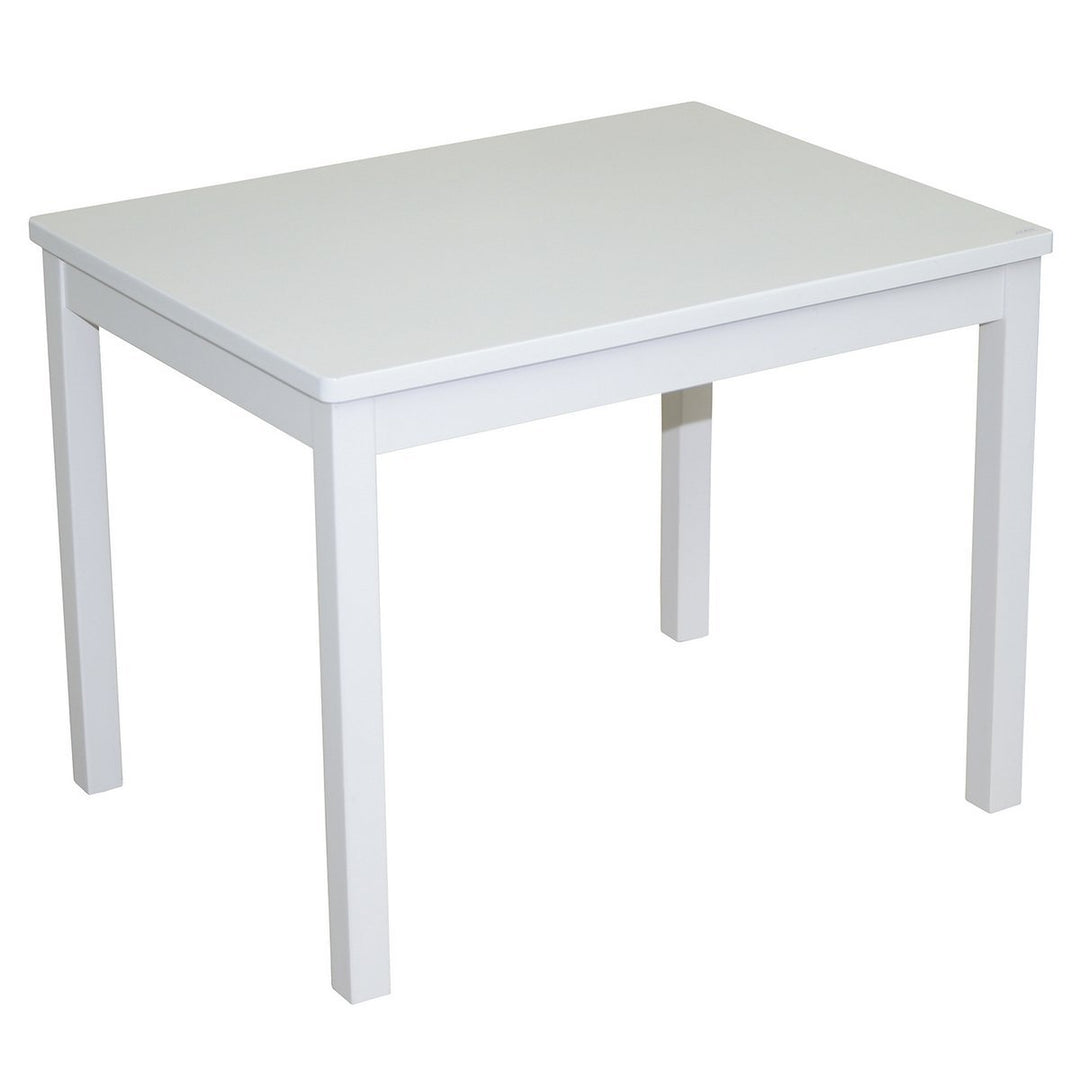 roba Kindertisch, Tisch weiss zum Spielen, Basteln & Malen im Kinderzimmer, HxBxT: 51x66x50 cm, Wei&