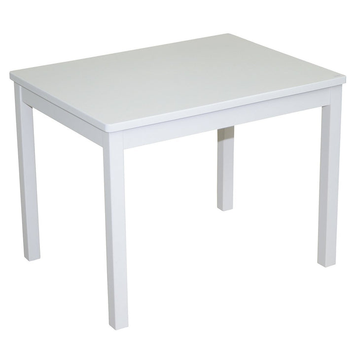 roba Kindertisch, Tisch weiss zum Spielen, Basteln & Malen im Kinderzimmer, HxBxT: 51x66x50 cm, Wei&