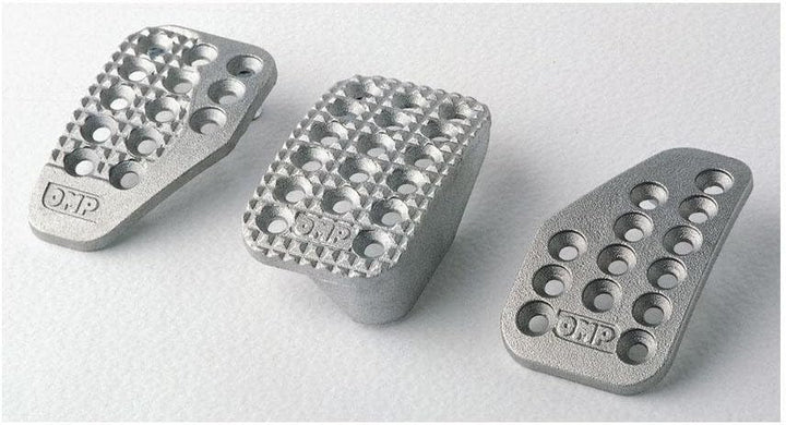 Omp OMPOA/1000 3. September Sandgestrahltem Pedal Alu aluminium, aluminium