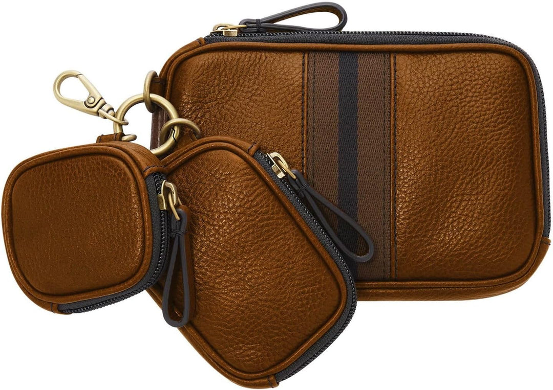 Fossil Herren Tech Trio Reisetasche 17,78 cm L x 3,175 cm B x 12,065 cm H Braun, Braun