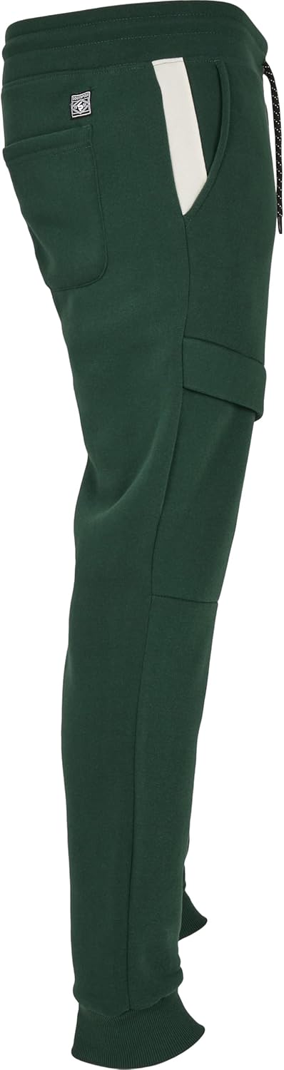 Southpole Herren Utility Flap Fleece Jogger S Hunter Green, S Hunter Green