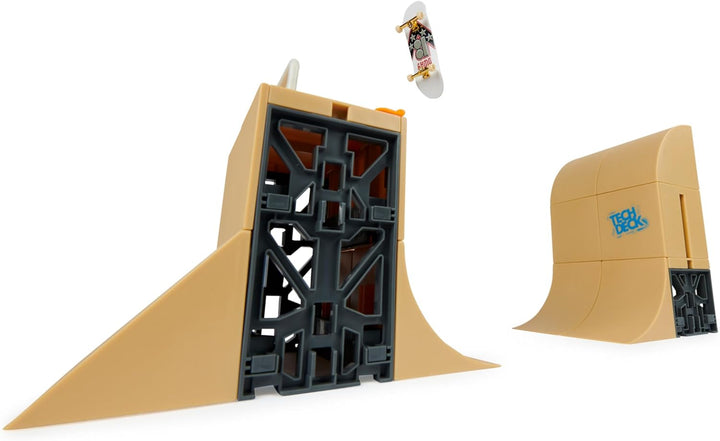 Tech Deck, Danny Way Mega Half Pipe X-Connect Park Creator, anpassbares Rampenset mit besonderem Pla