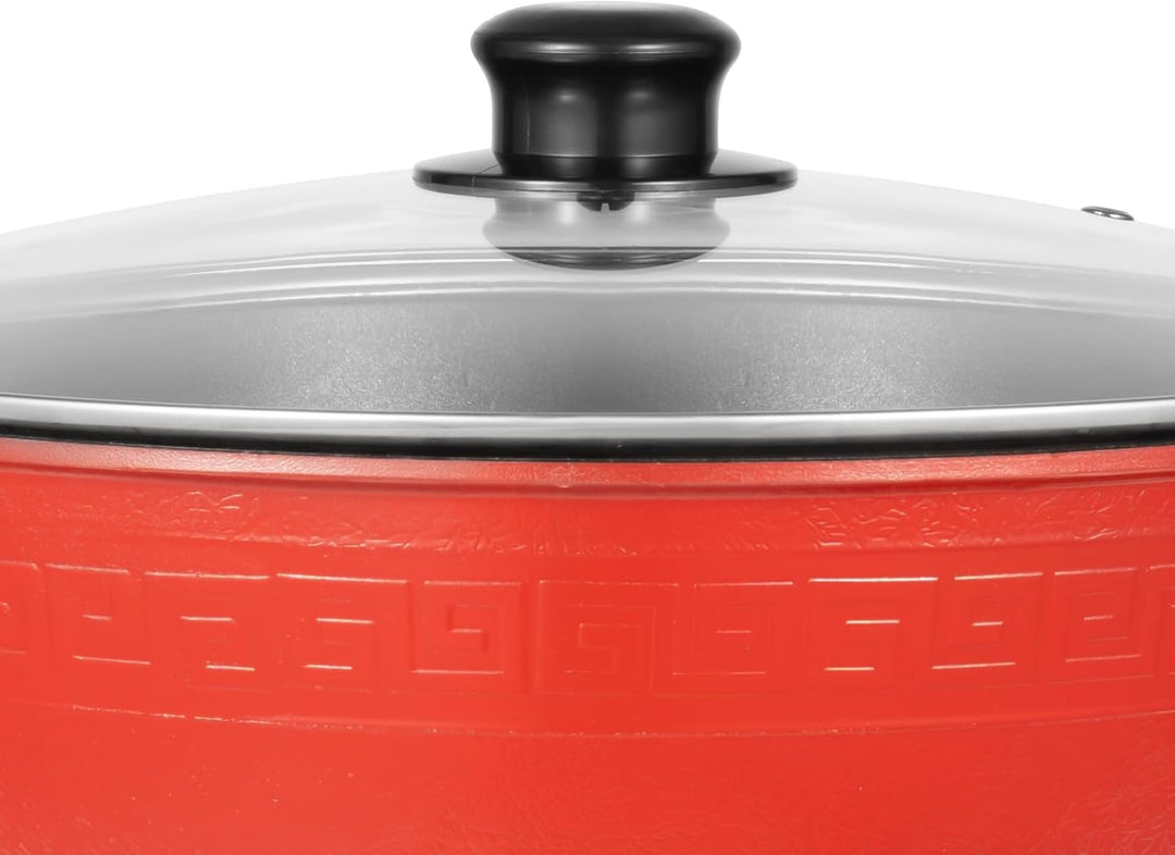 Hot Pot Elektrisch 6L Aktualisiert Hotpot Topf Doppelseitig Trennbarer Kochtopf 1360W Electric Hot P