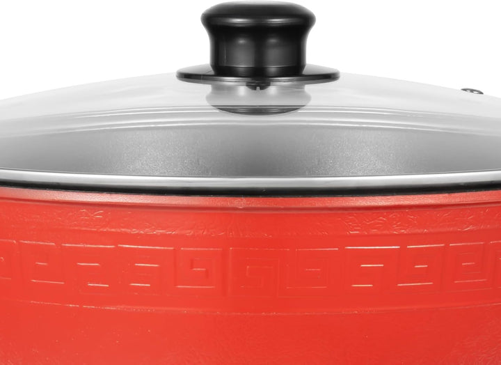Hot Pot Elektrisch 6L Aktualisiert Hotpot Topf Doppelseitig Trennbarer Kochtopf 1360W Electric Hot P