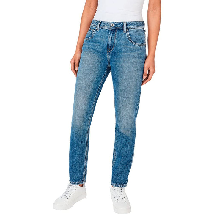 Pepe Jeans Damen Violet Jeans 25W / 32L Blau (Denim-gw5), 25W / 32L Blau (Denim-gw5)