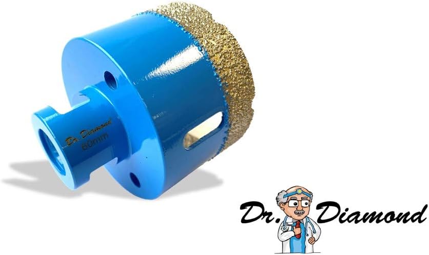 Dr. Diamond | Diamant Fliesenbohrer Blue Diamond für Fliesen & Feinsteinzeug Lochsäge für Winkelschl