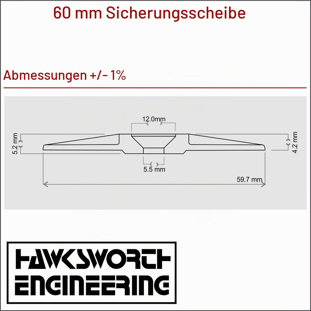 PP Unterlegscheiben zur Fixierung und Unterstützung aller Arten von weichen bis mittleren Dämmplatte