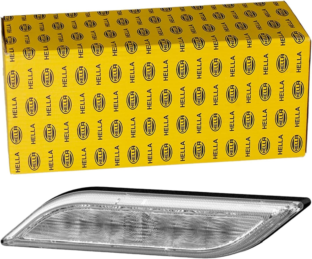 HELLA - Blinkleuchte - Shapeline Style Slim - LED - 12/24V - geschraubt/Anbau - Lichtscheibenfarbe: