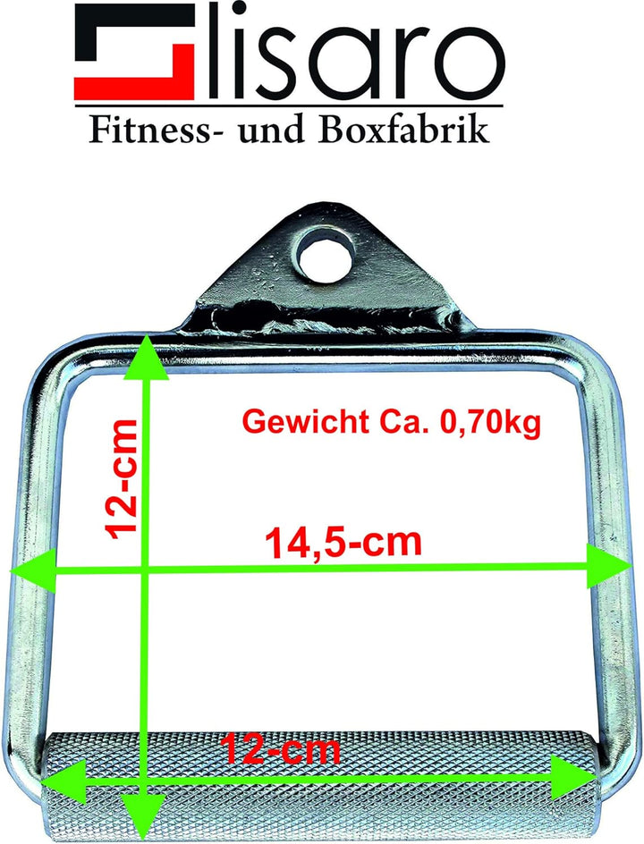 lisaro Einhandgriff | Einzeln + mit Drehbarem Griff/D-Griff | Max. 210 kg Belastbar, rutschfest | ge