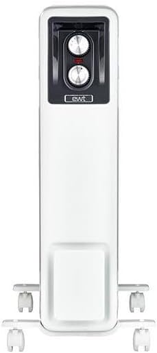 ewt Öko-Radiator NOC eco 25M, Zusatzheizung für grosse Räume, inkl. 3 Heizstufen, mobil dank Rollen