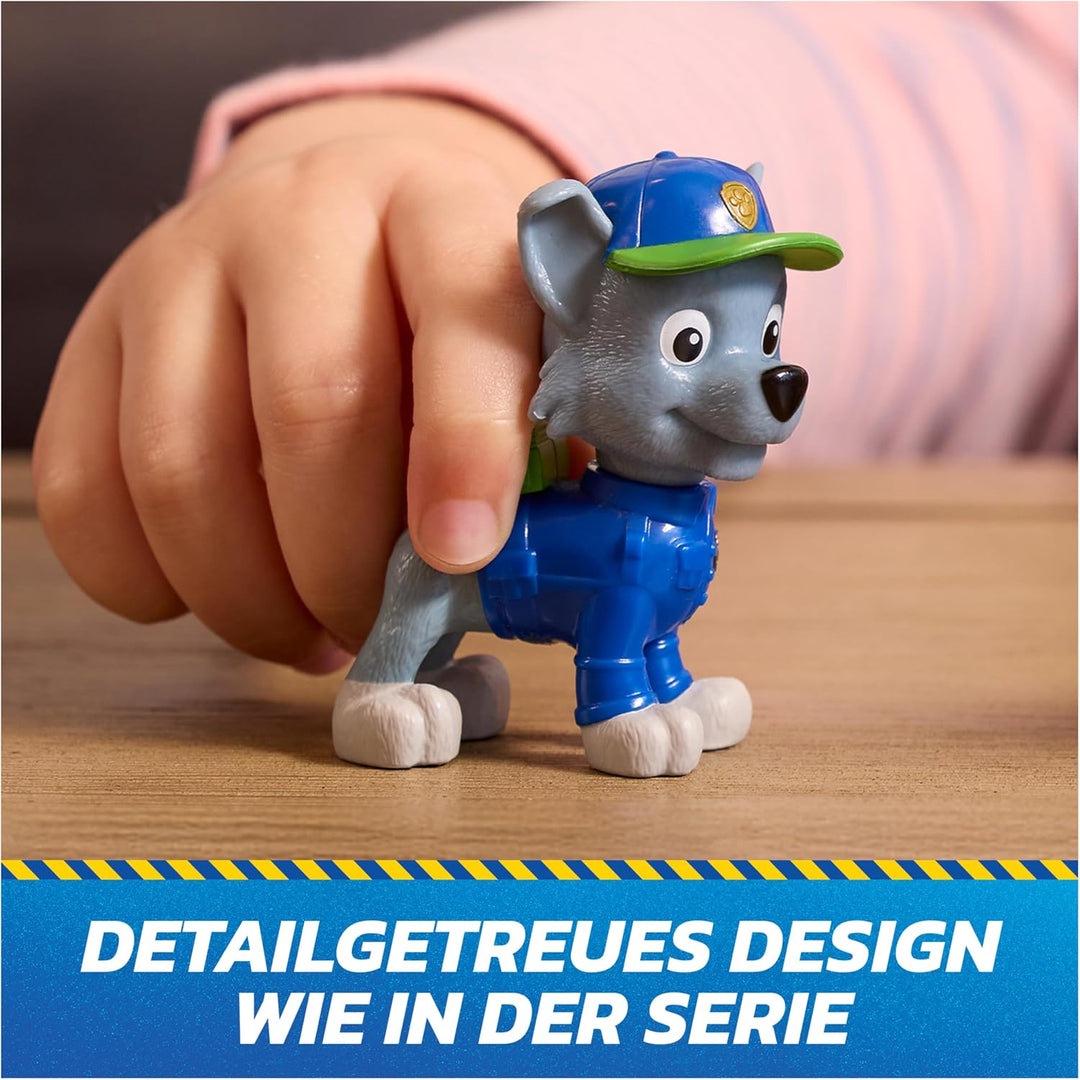 PAW PATROL – Search &amp; Rescue: Figuren-Set mit 7 Charakteren (Chase, Marshall, Skye, Rubble, Rocky, Z