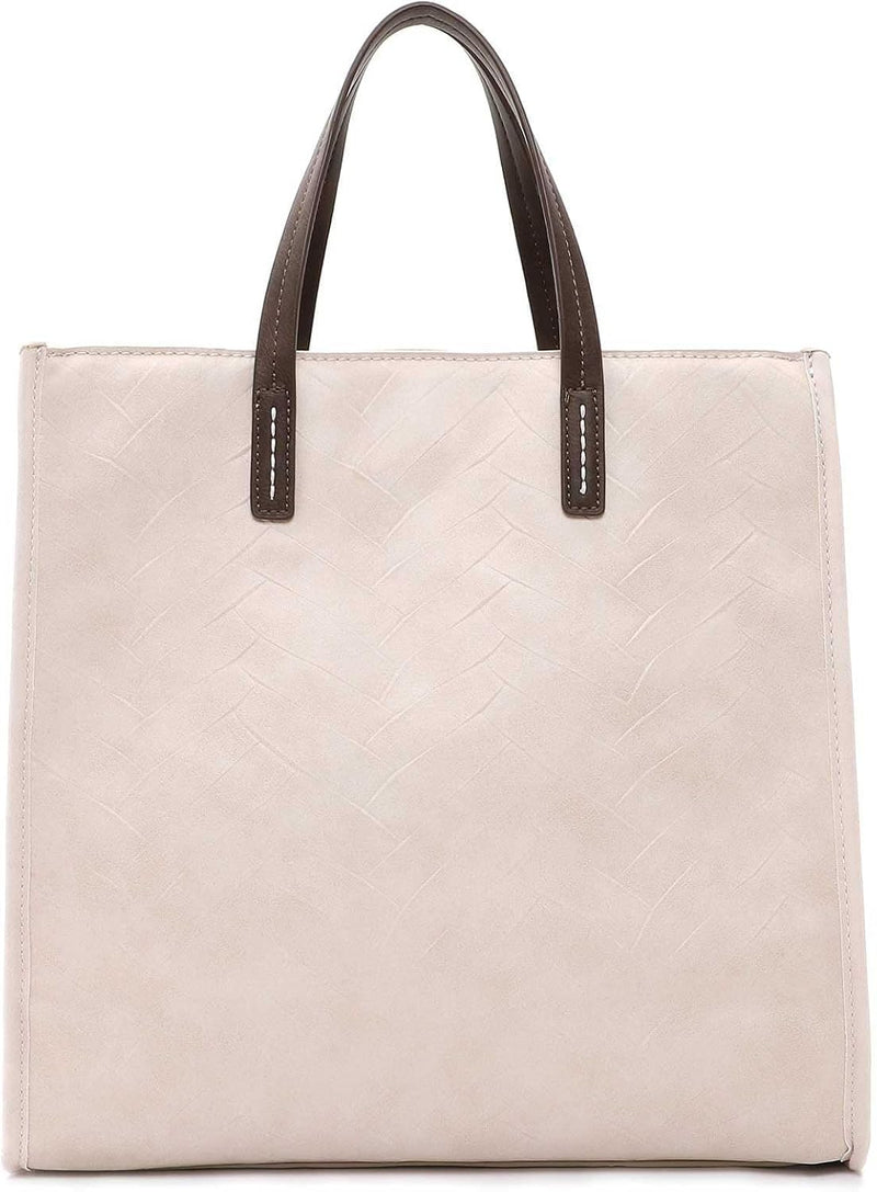 Tamaris Shopper Laureen 32080 Damen Handtaschen Uni Einheitsgrösse Beige 400, Einheitsgrösse Beige 4