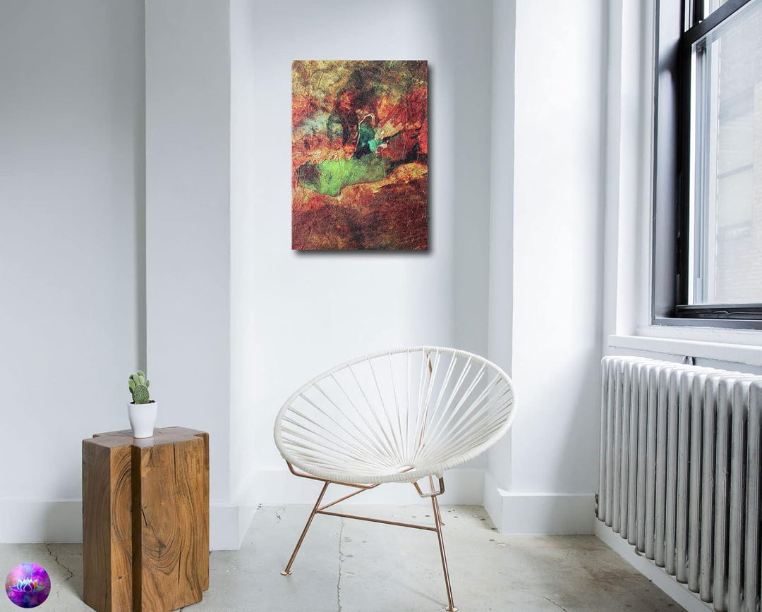 Original Gemälde Abstrakte Malerei Unikat - Strukturgemälde Acrylgemälde Moderne Kunst Wandkunst Hom