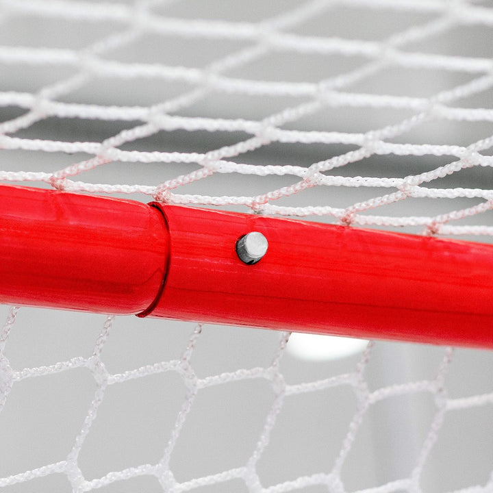 Eishockey Tore – 1,8m x 1,2m – wählen Sie zwischen Regelung- und professionelles Tor (Stahlrahmen 3,