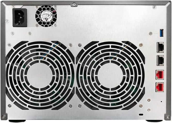 Asustor AS6510T 10 BAHIAS Atom C3538 Quad CORE DENVERTON 2.1GHZ 8GB 2x2.5GBE 2x10GBE RAID 0,1 JBOD S