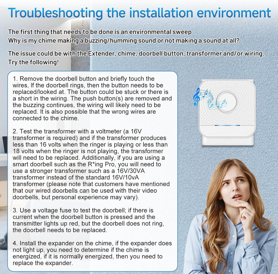 BITIWEND Funksignal Weiterleitung für Gegensprechanlage Klingelanlagen Türklingel und Gong Funk Erwe