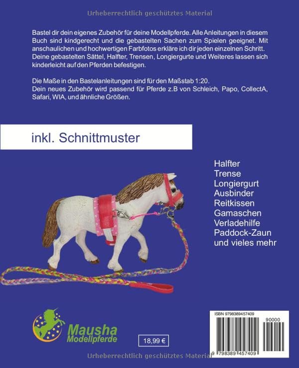 Mein Modellpferde Bastelbuch: Zubehör selber basteln, Taschenbuch