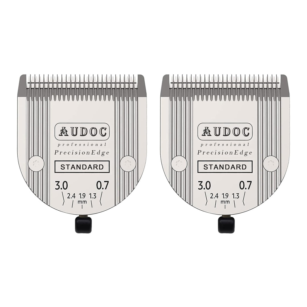 2er-Pack Professional Animal 5-in-1 Schnittlänge der Klinge verstellbar 0,7-3 mm, kompatibel mit Arc