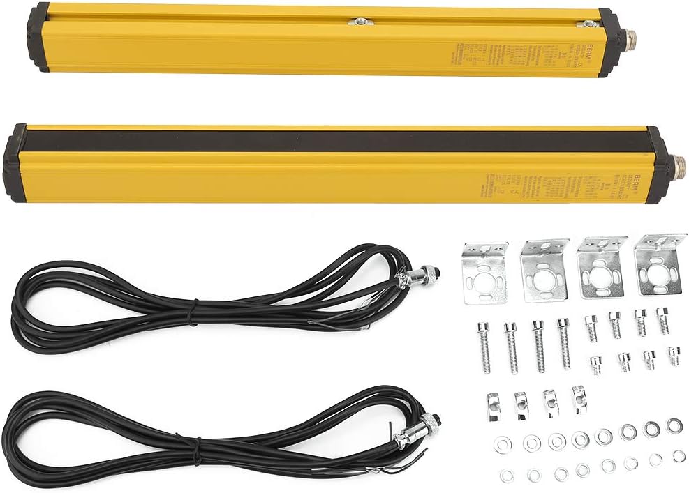 Sicherheitsgitter,Lichtvorhang Sensor Schalter Sicherheitslichtgitter Sicherheitsvorrichtung IP-65 ,