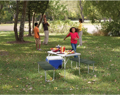 Coleman 205584 Campingtisch Pack-Away Table for 4 (90 x 60 x 70/40 cm) Einzelbett