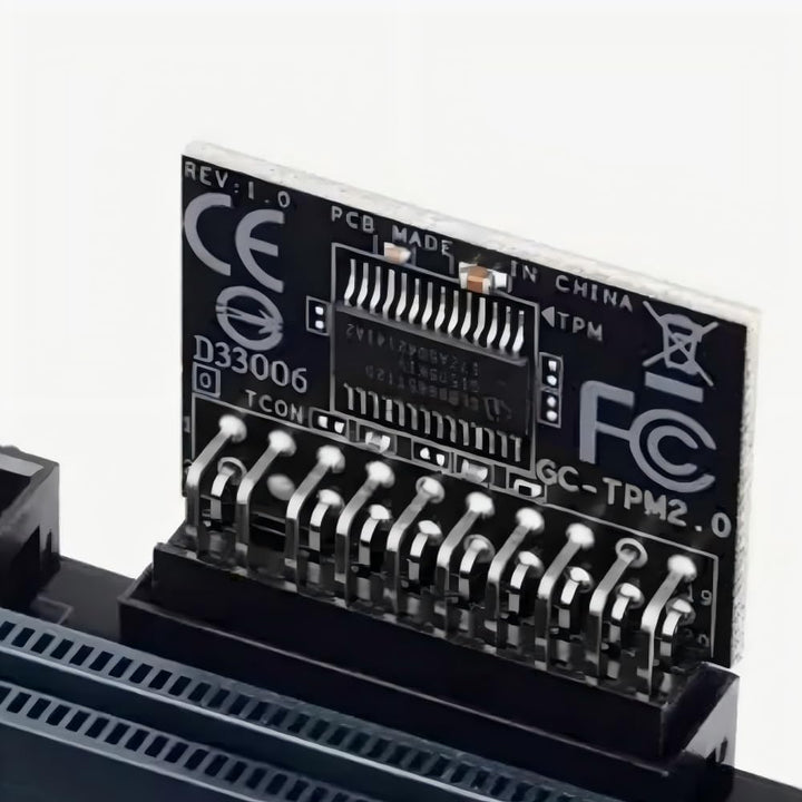 JINTAI TPM 2.0-Modul TPM LPC 20-Pin-Modul für Gigabyte-Motherboard B450-Gaming X/GA-Gaming-B8/GA-B25
