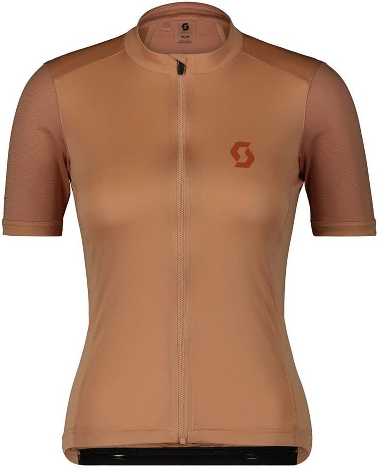 Scott Endurance 10 Damen Fahrrad Trikot kurz Rose beige 2023: Grösse: S (36/38)