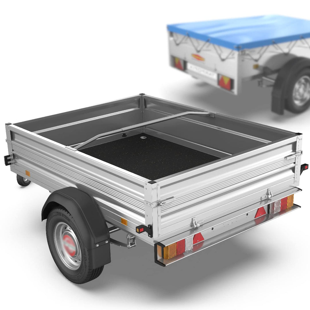 Tarpofix® Anhänger Planenbügel Flachplanenbügel 100-145 cm (1-4er Set) - Universell anpassbare Anhän