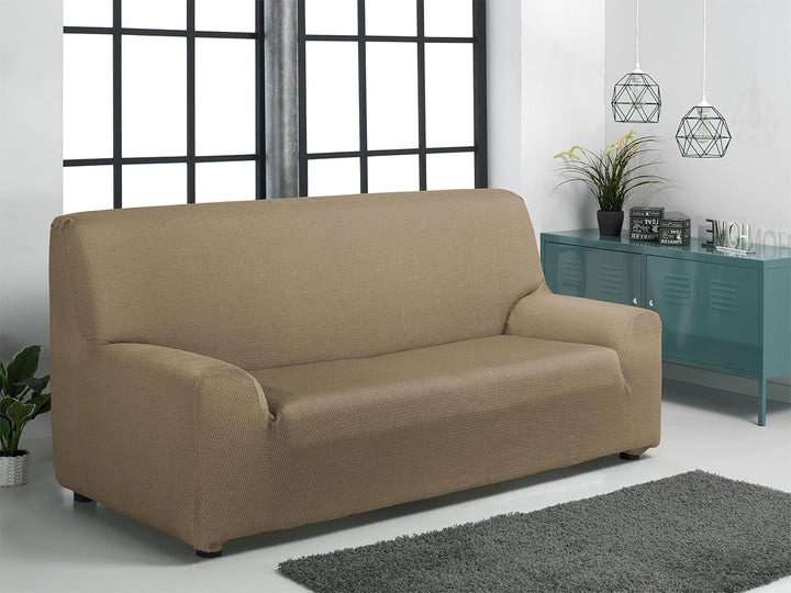 Martina Home Sofabezug 3 Plätze, Braun(Leather) 3 Sitzer (170 bis 220 cm) Braun(leather), 3 Sitzer (