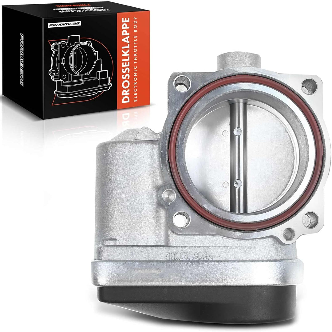 Frankberg Drosselklappenstutzen 6-Polig Kompatibel mit 3er E90 316 318 1.6L 2.0L 2005-2011 3er Touri