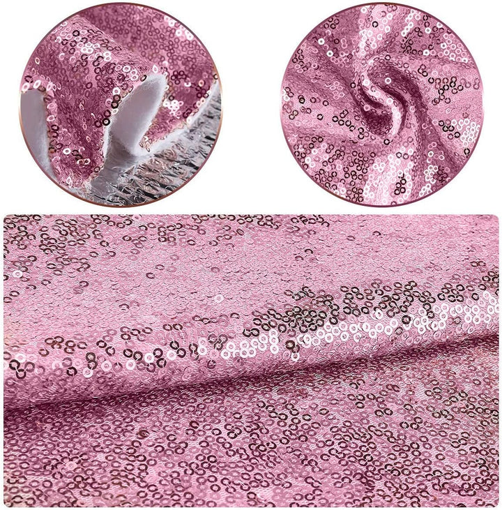 Weihnachtsbaum Decke Rosa,122 cm Pink Weihnachtsbaum Rock Rund, Tannenbaum Decke mit Doppellagigen P