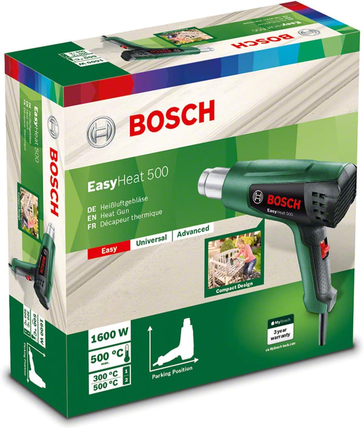 Bosch EasyHeat 500 - Heissluftgebläse (1600 W, Karton)