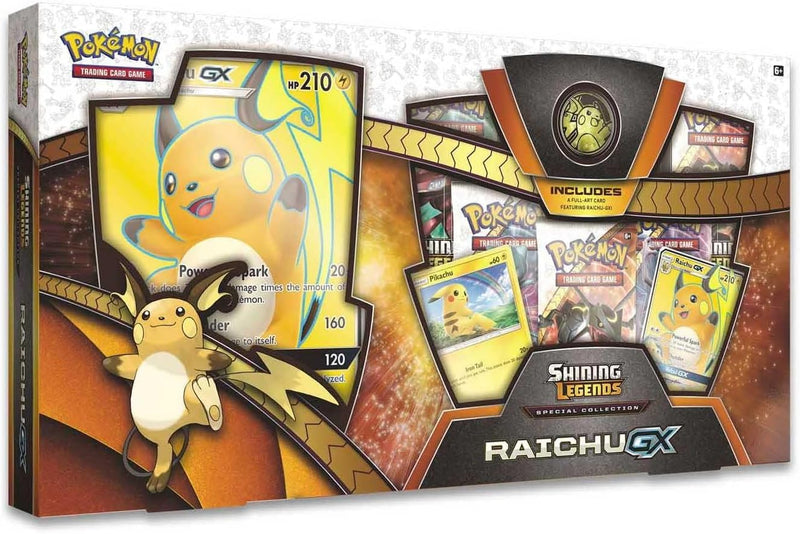 Pokemon 25978 Pokémon Company International 25978-PKM SM03.5 Raichu-GX Box Sammelkarten, bunt