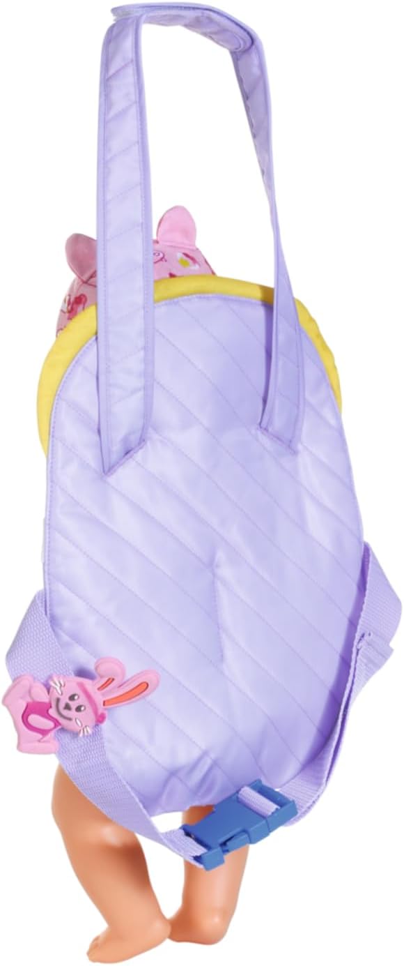 BABY born Puppentrage für Kinder mit verstellbarem Gurt für 36 cm und 43 cm Puppen, 828038 Zapf Crea