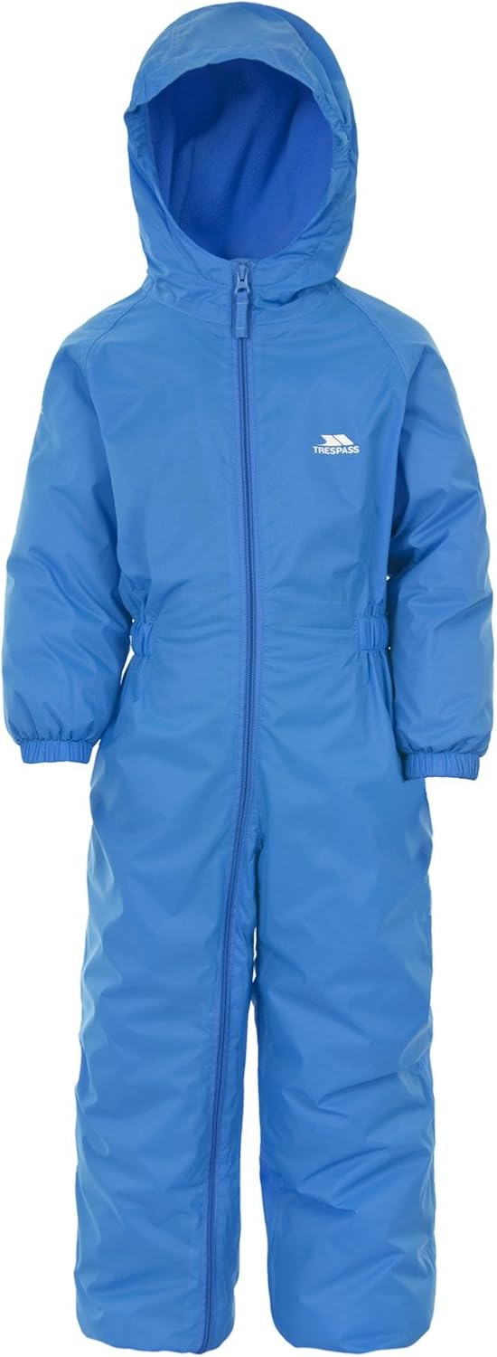 Trespass Unisex Baby Tropfenform Regenanzug 6-12 Monate kobalt, 6-12 Monate kobalt