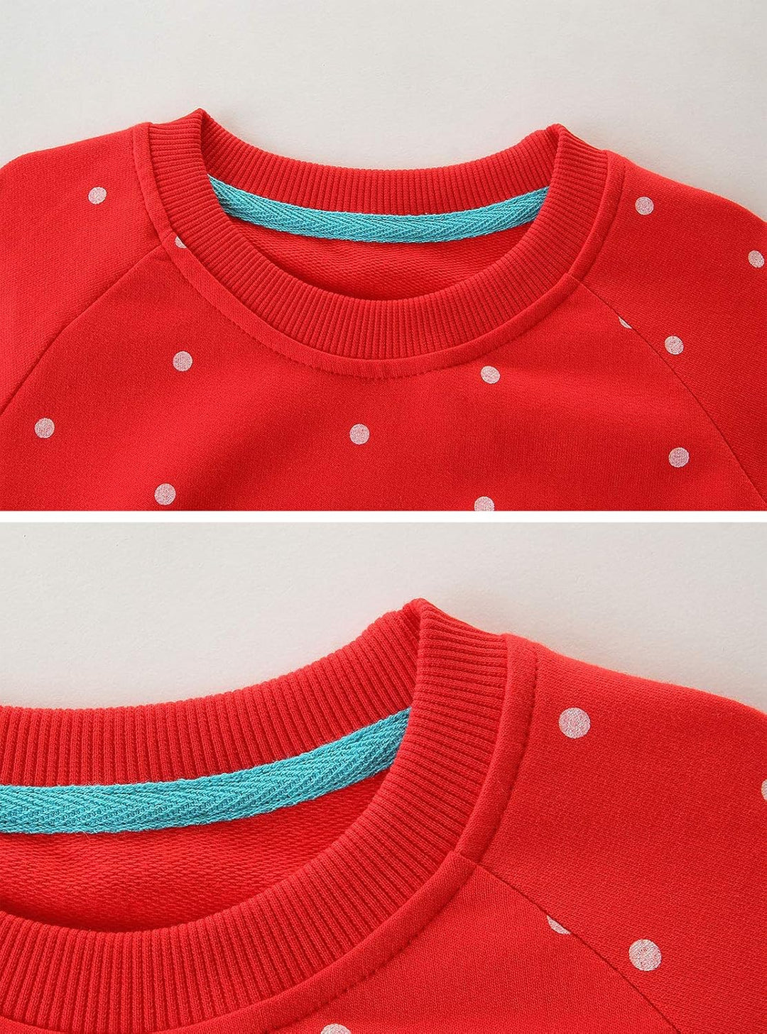 Mädchen Sweatshirt für Kinder Süss Cartoon Pullover Baumwolle Top Langarm T-Shirt Grösse 1-8 Jahre R