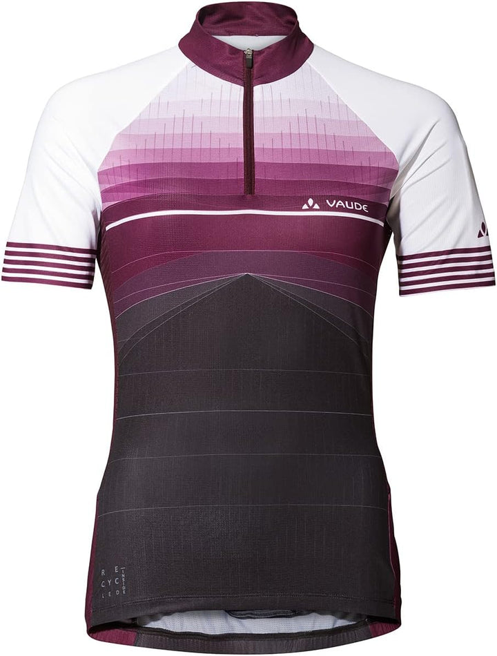 VAUDE Damen Women's Posta Hz Tricot Trikot 36 Cassis, 36 Cassis