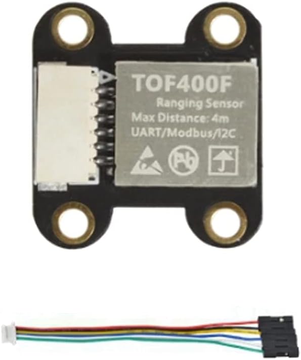 1 Pieza Distanzsensormodul, Distanzsensor 4 m Tof400f VL53L1X, serielle Schnittstelle IIC UART/Modbu