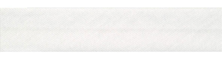 Prym Schrägband, Weiss, 20 mm Falzung 40/20, 25 m 20 mm Falzung 40/20, weiss, 25 m, 20 mm Falzung 40