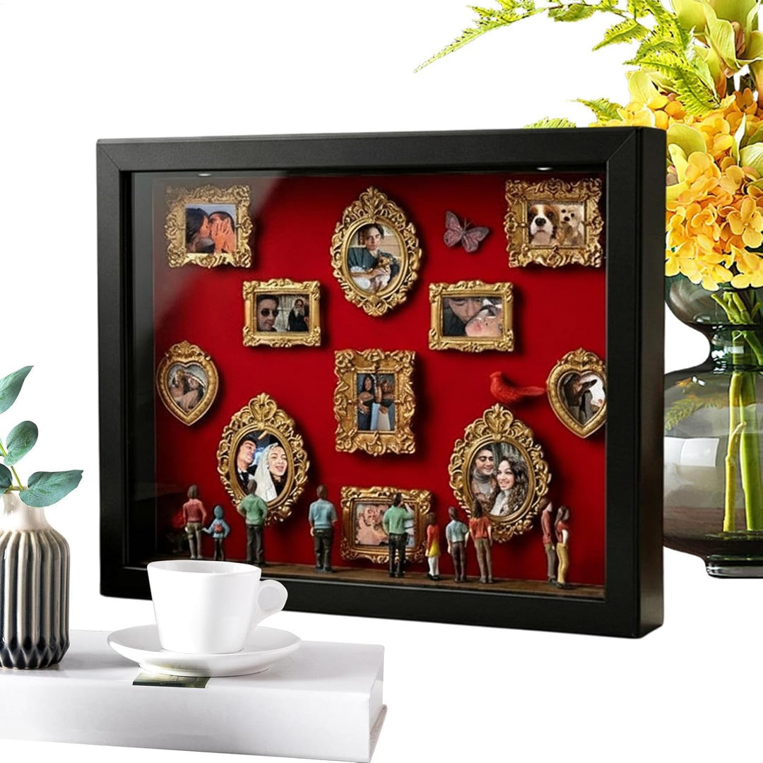 Mini Museum Box - DIY Figuren Zum Selberbauen Mit Beleuchtung Zur Erinnerungsdekoration Als Komplett