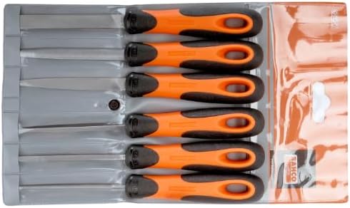 Bahco 1-476-04-3-2 Feilensatz, Hieb 3, 6-teilig 1 Originalverpackung, 1 Originalverpackung