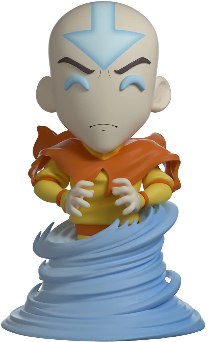Avatar State Aang Vinyl-Figur, 12,2 cm, aus Avatar The Last Airbender, detailreiche Sammelfigur – Yo